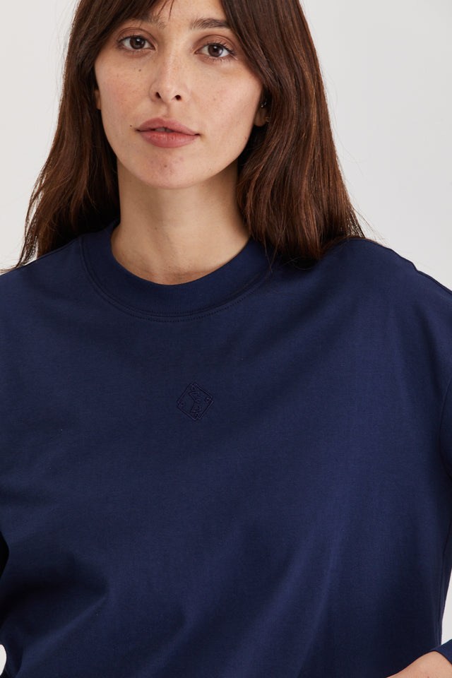 Lou Long T Dark Blue