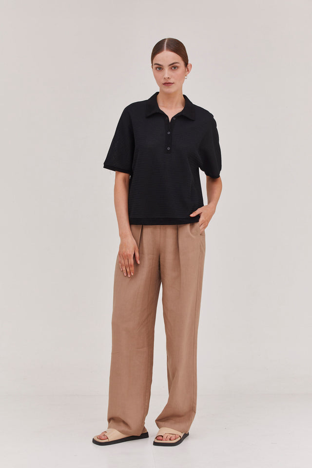 Holiday Blouse Black