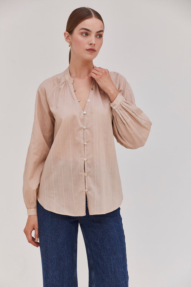 Paros Blouse Nude
