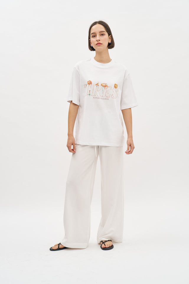 Uma Linen Pants White