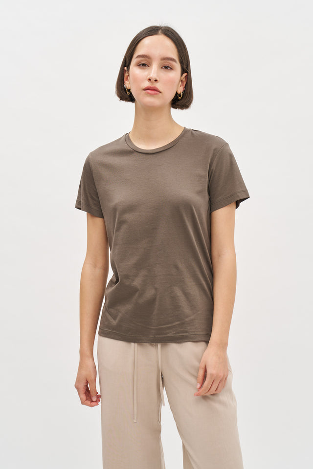 Tres Fitted T Dusty Olive