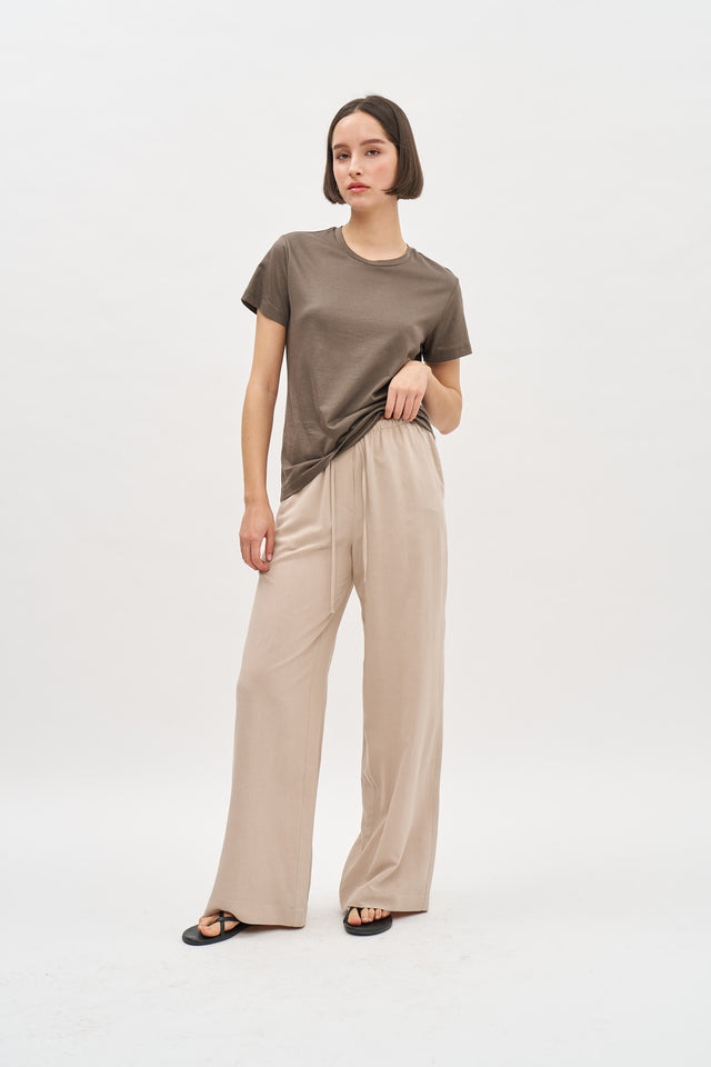 Uma Linen Pants Beige