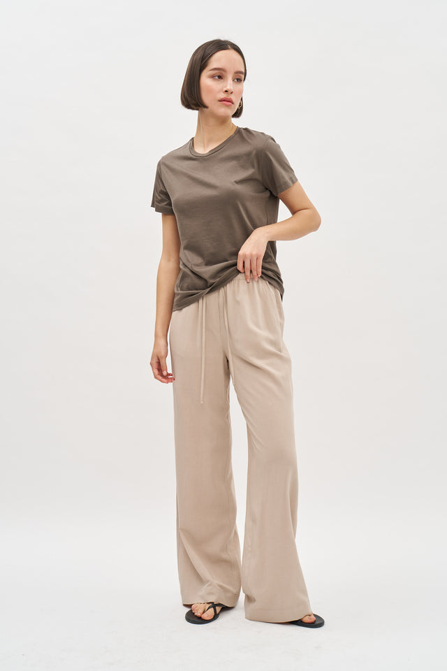 Uma Linen Pants Beige