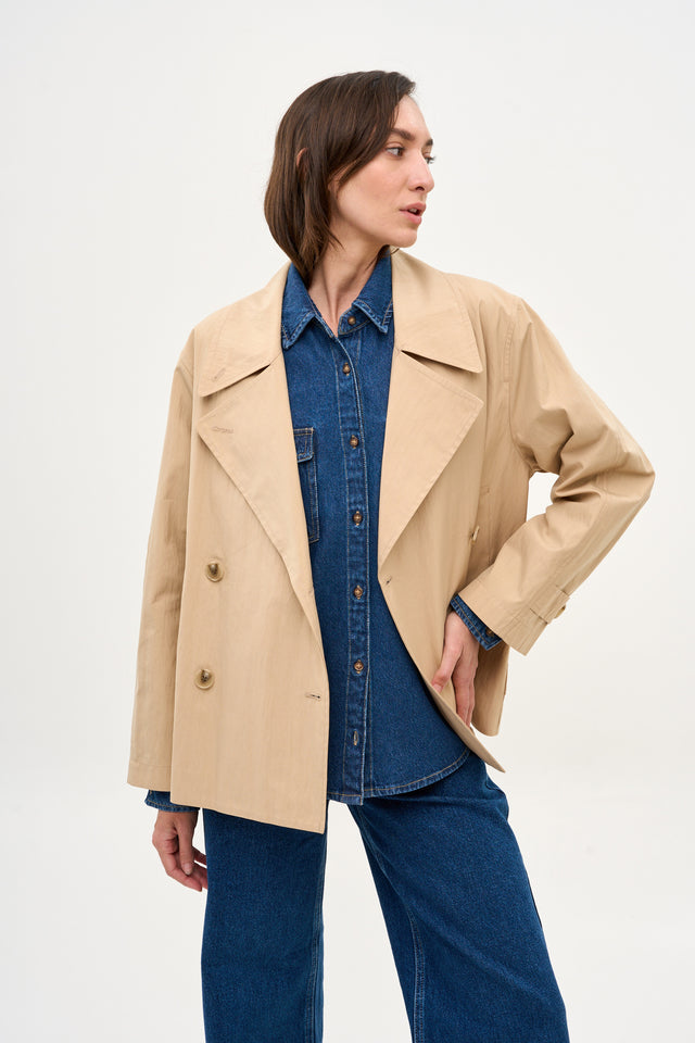 Bobby Trench Beige