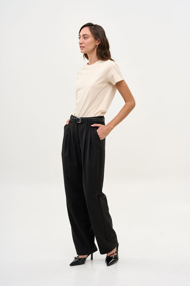 Noah Tailored Pants Black