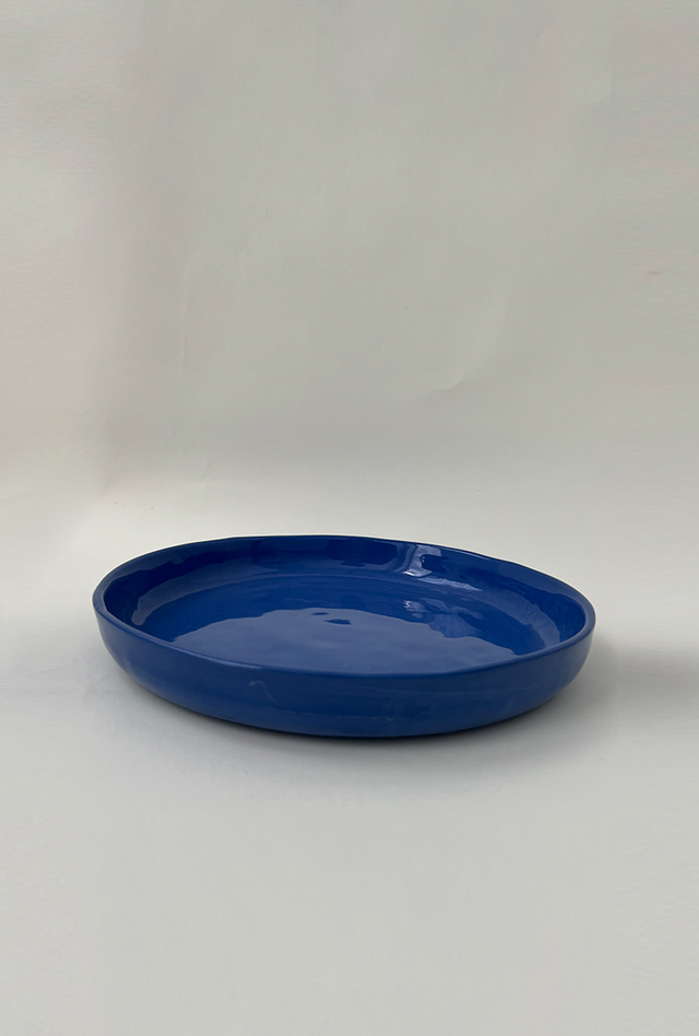 Plate Blue Medium