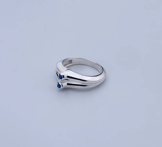 DOUBLE DOME RING SIZE 6