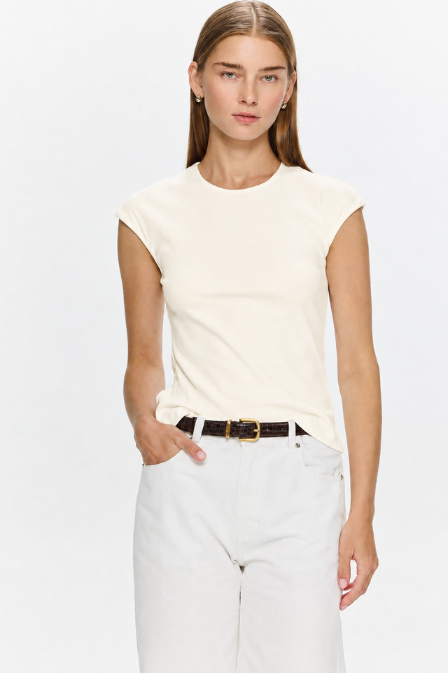 Ruby Slim T Butter Yellow