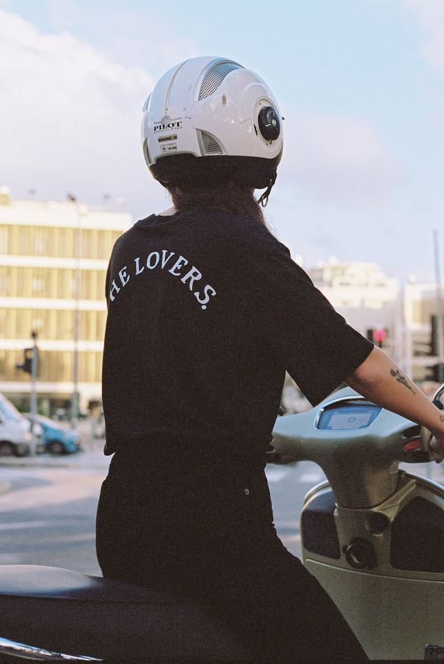 The lovers Oversized T Black