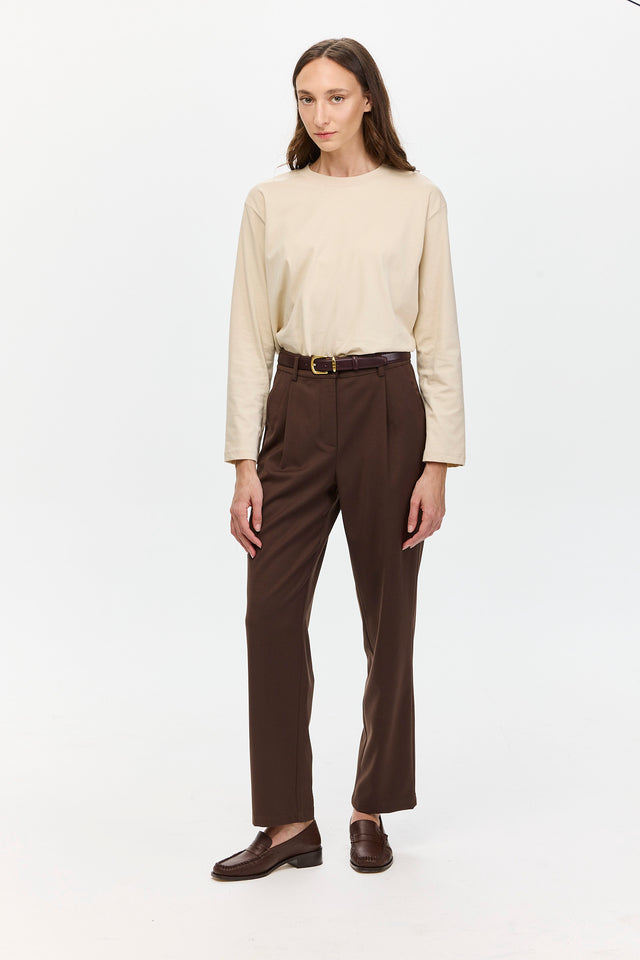 Harry Tailored Pants Brown