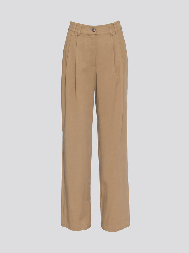 Noah Tencel Pants Camel