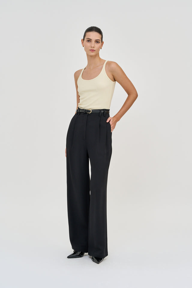 Luca Pants Crepe Black