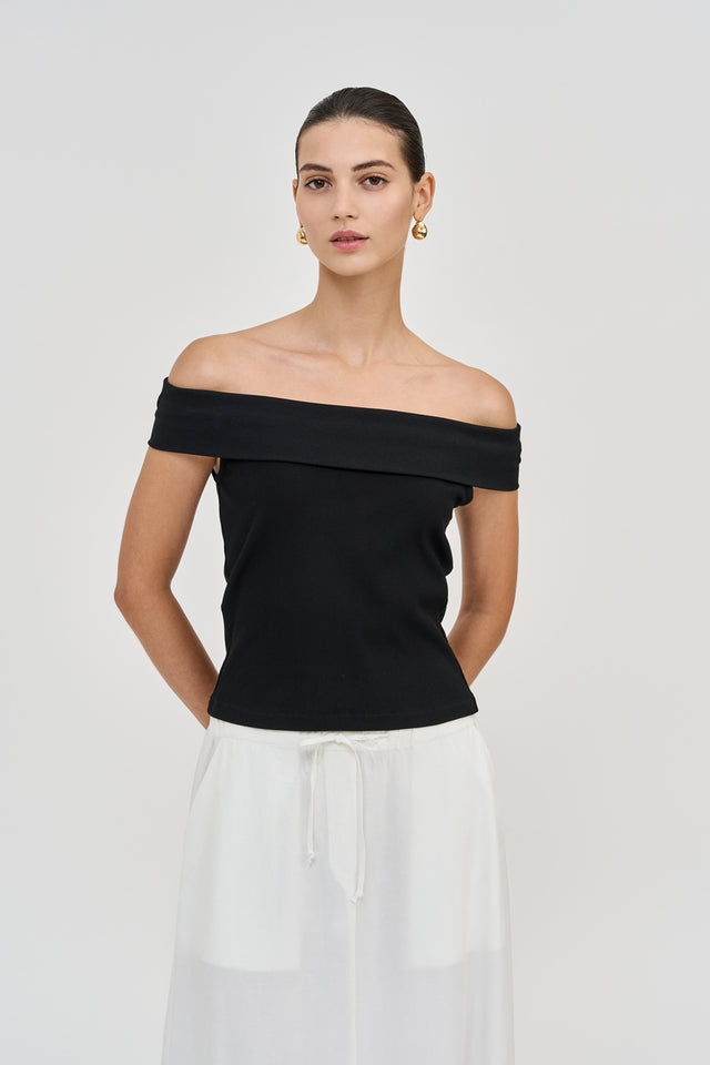 Goni Top Black