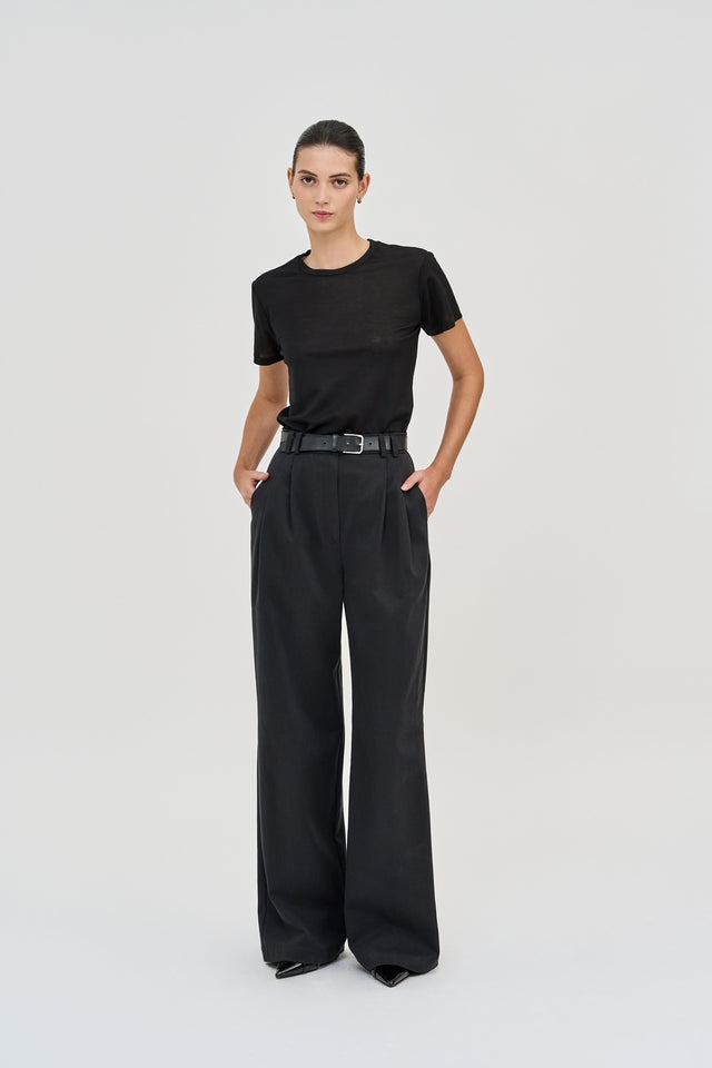 Luca Pants Tencel Black