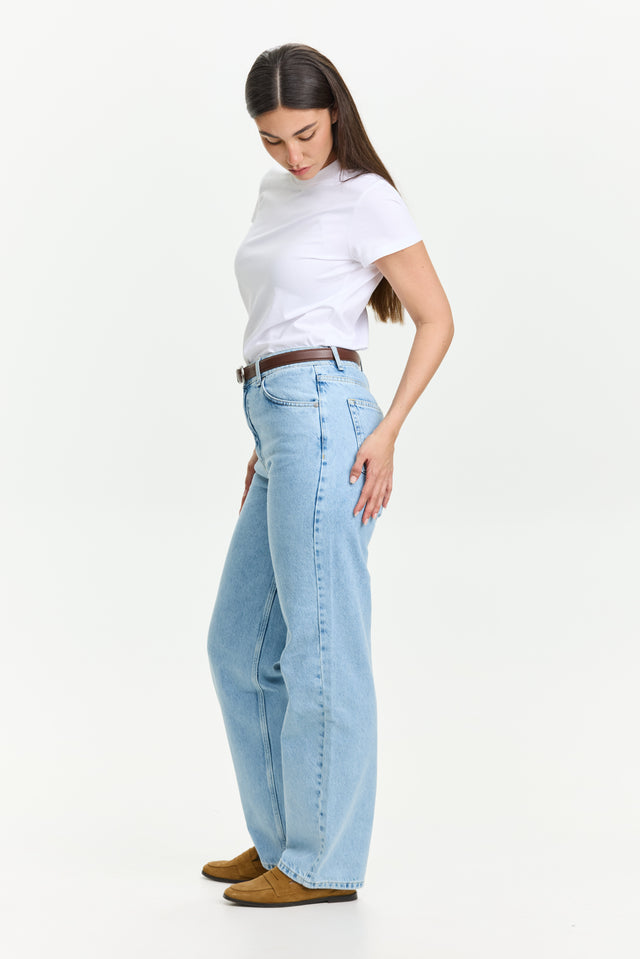 Classic Cut Denim Light Bluestone