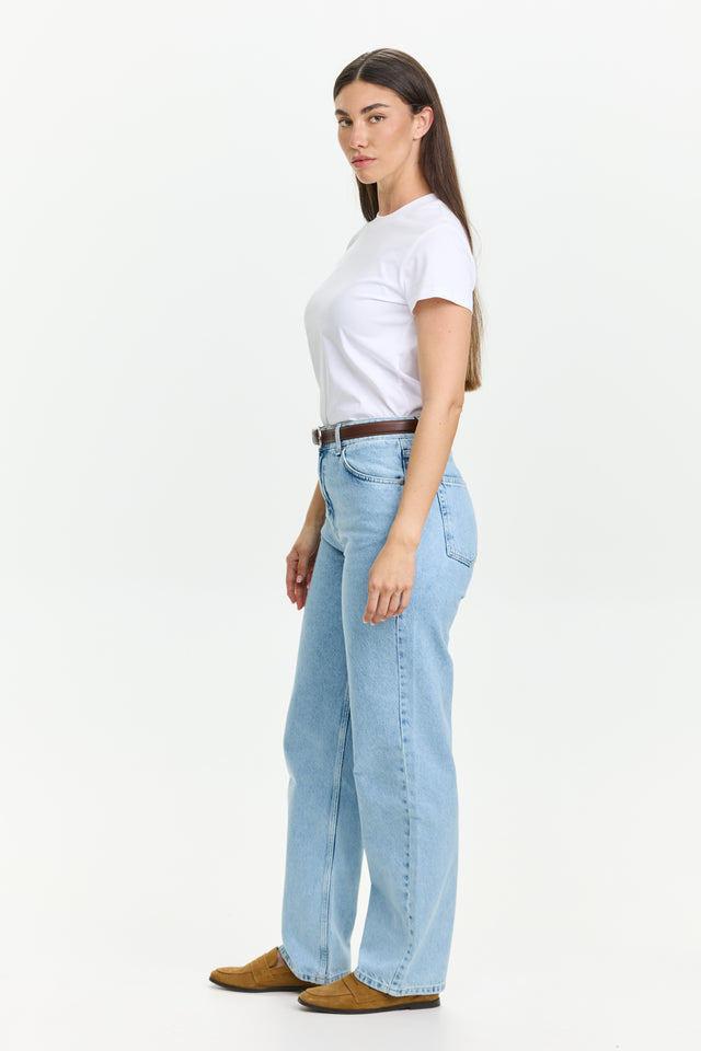 Classic Cut Denim Light Bluestone