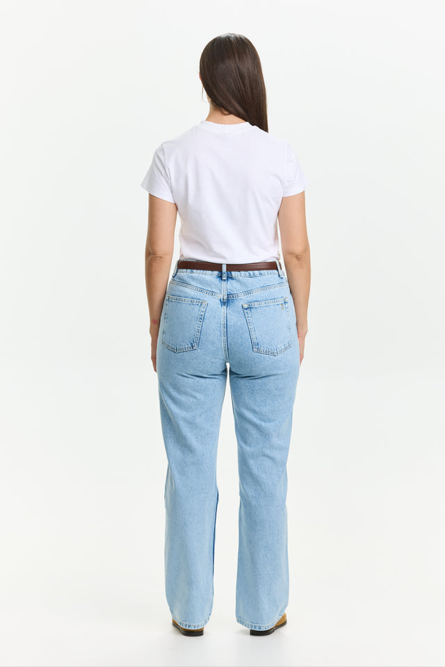 Classic Cut Denim Light Bluestone
