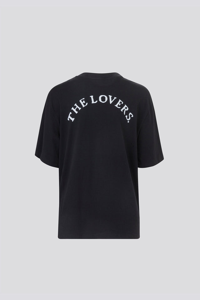 The lovers Oversized T Black