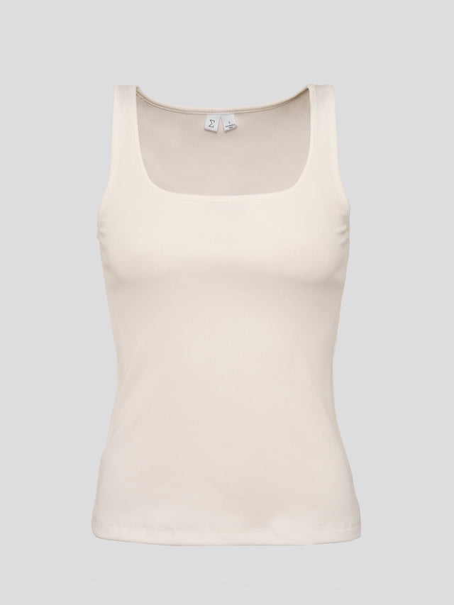 Chloe Tank Top White