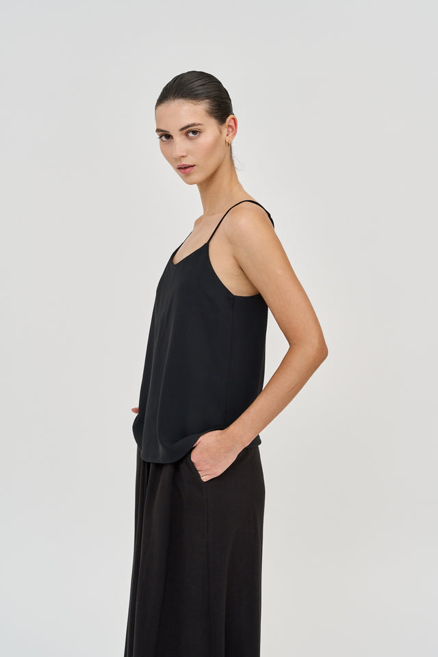 Anouk Top Crepe Black