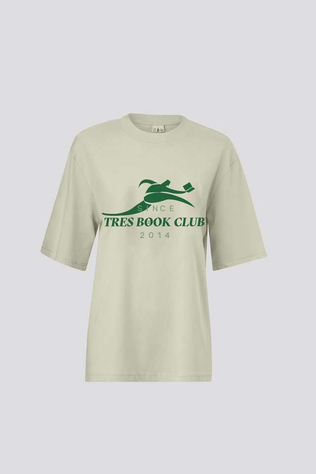 Book Club Oversized T Clay