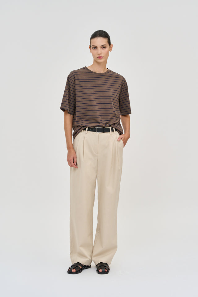 Noah Pants Tencel Beige