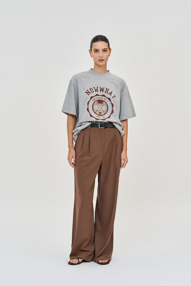 Luca Tailored Pants Light Brown