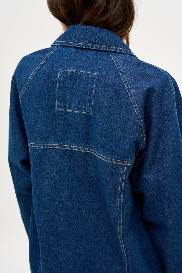 Denim Jacket Deep Blue