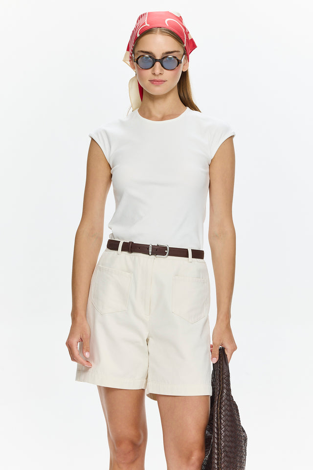 Ruby Slim T White