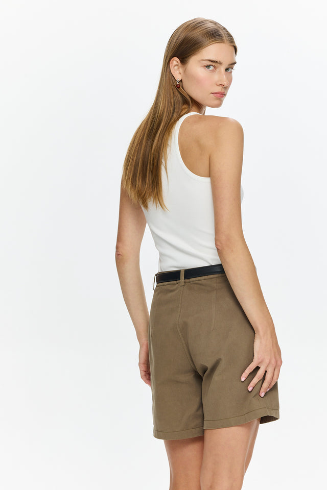 Pre-order: Simon Drill shorts Olive