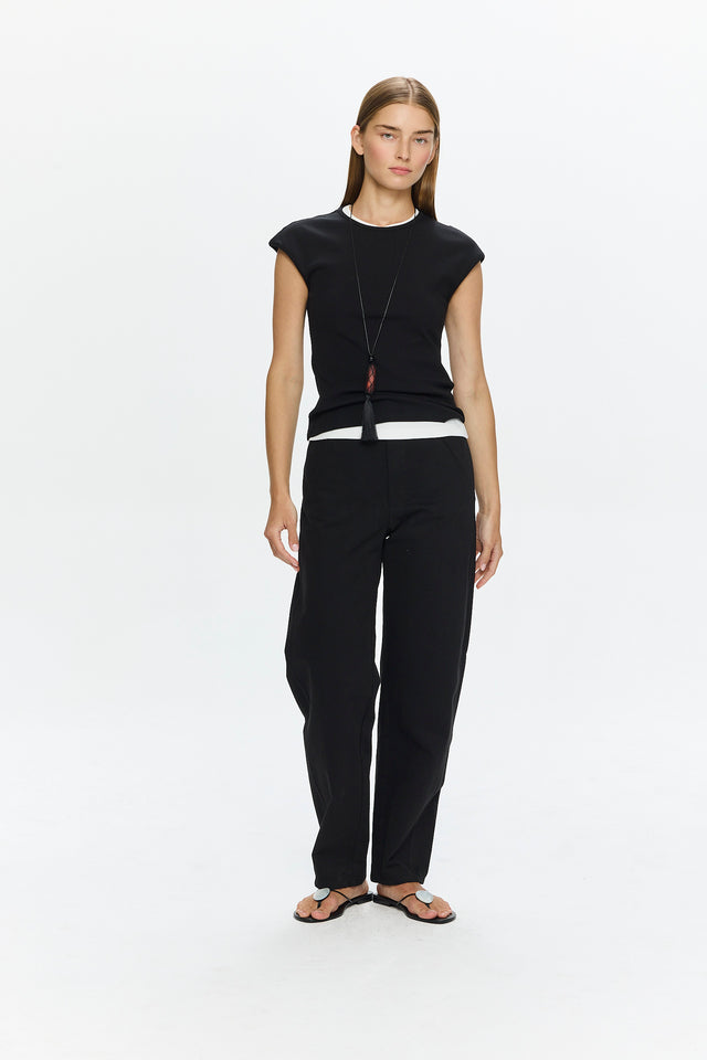 Ruby Slim T Black
