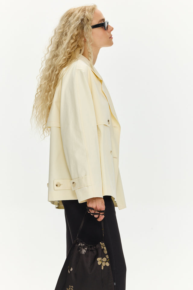 Colette Trench Cream
