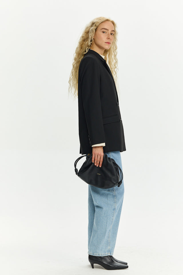 Elly Semi-Tailored Blazer Black