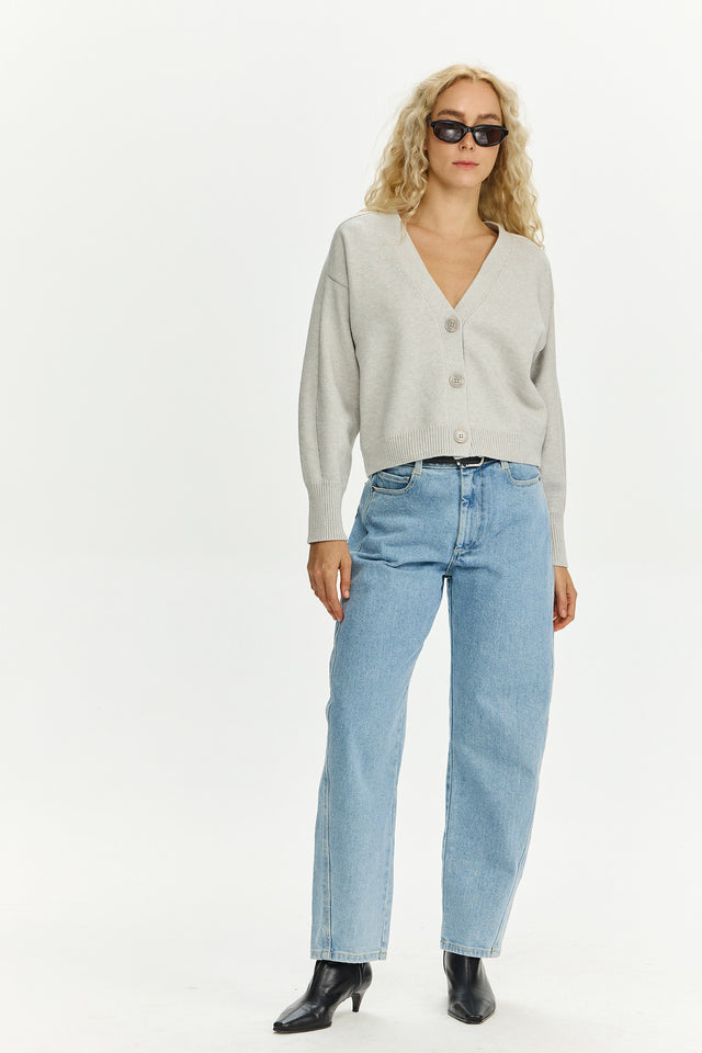 Barrel Leg Denim Light Blue