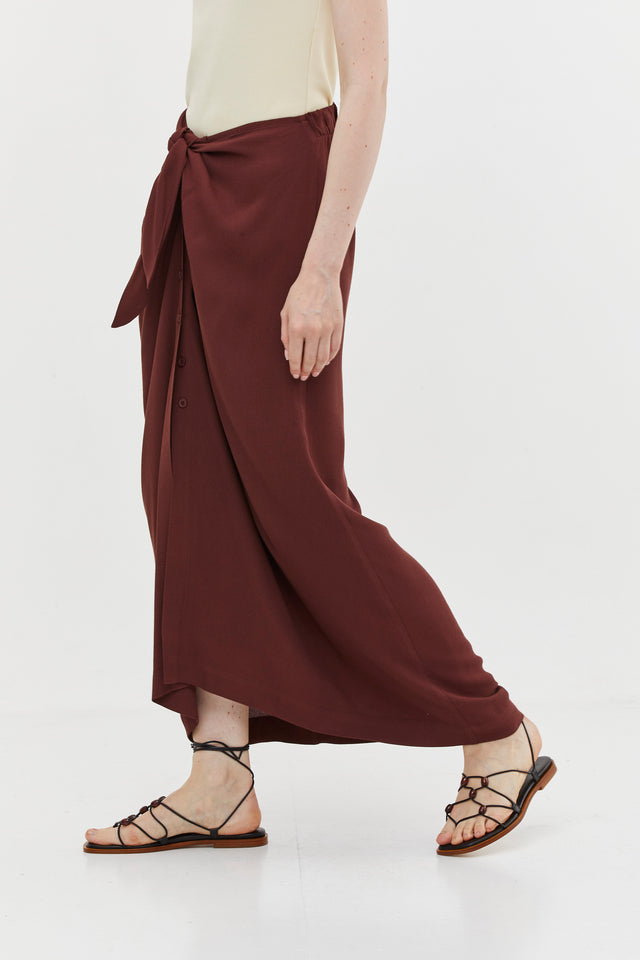 Jasmin Skirt Burgundy