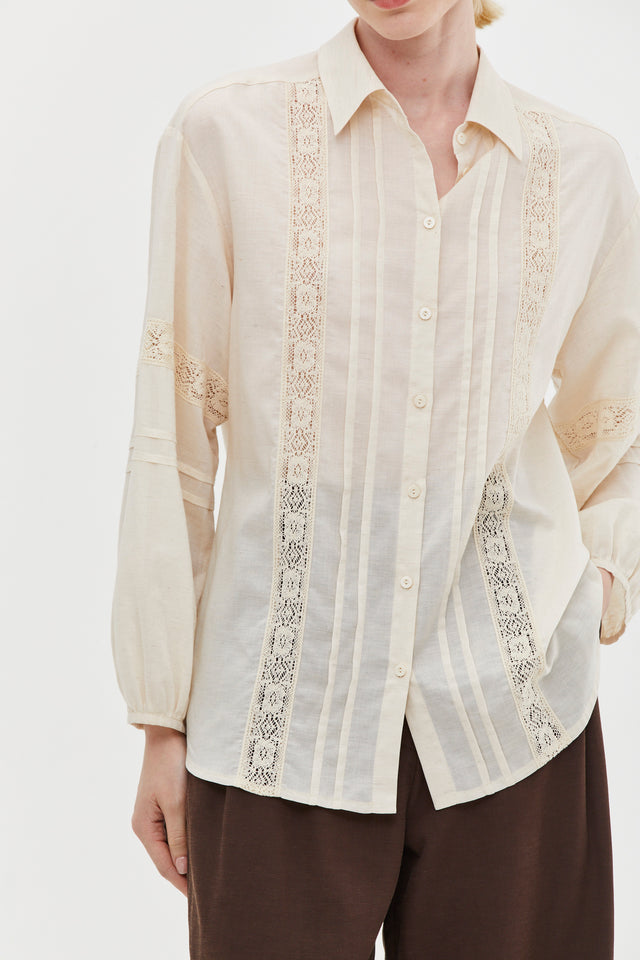 Lucy Blouse Beige