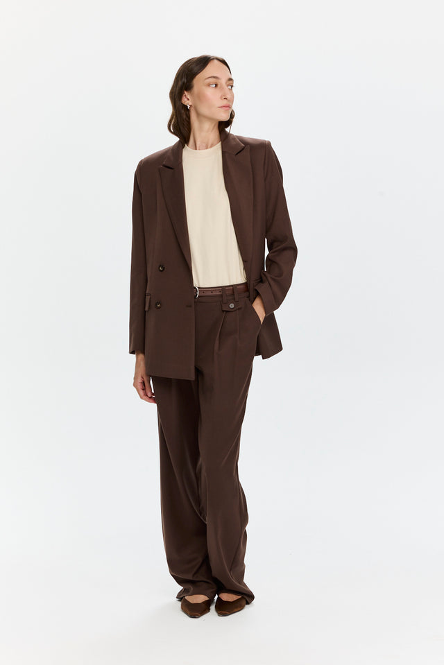 Elly Blazer Brown