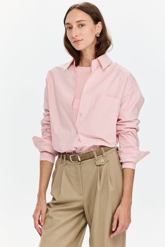 Mili Tencel Silk Top Pink