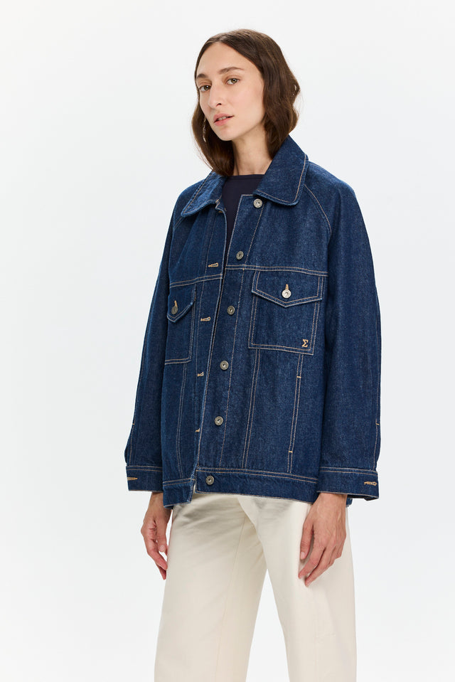 Denim Jacket Dark Indigo