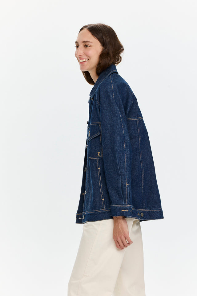 Denim Jacket Dark Indigo