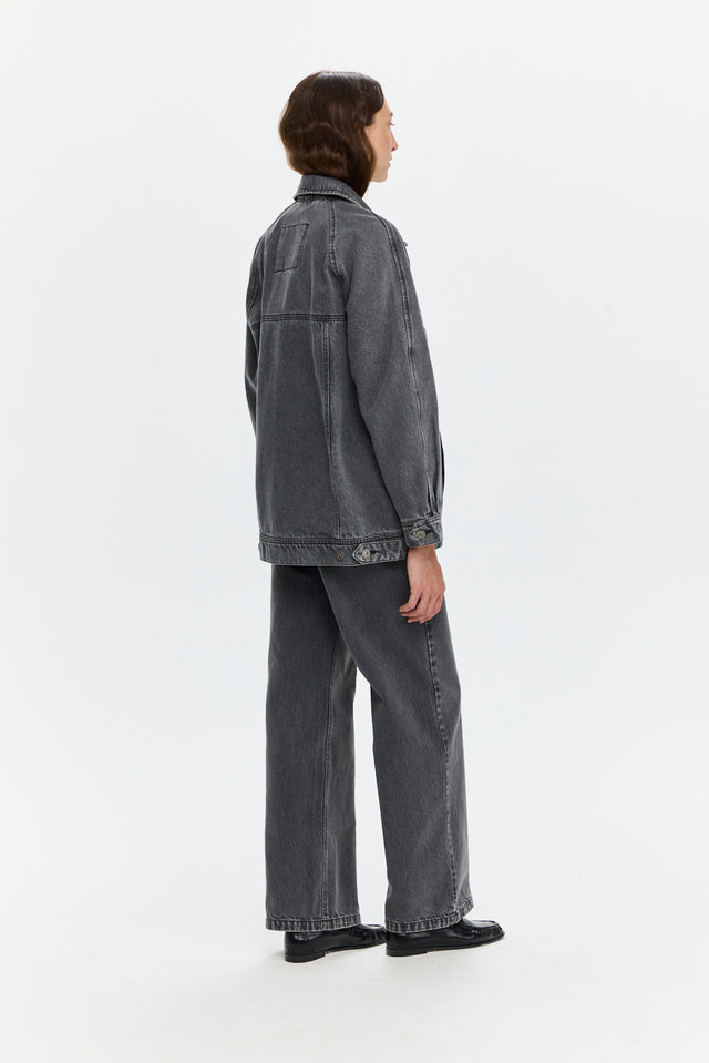 Denim Jacket Washed Grey