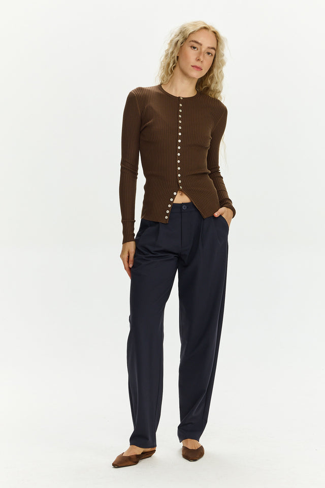 Adrienne Soft Pants Blue