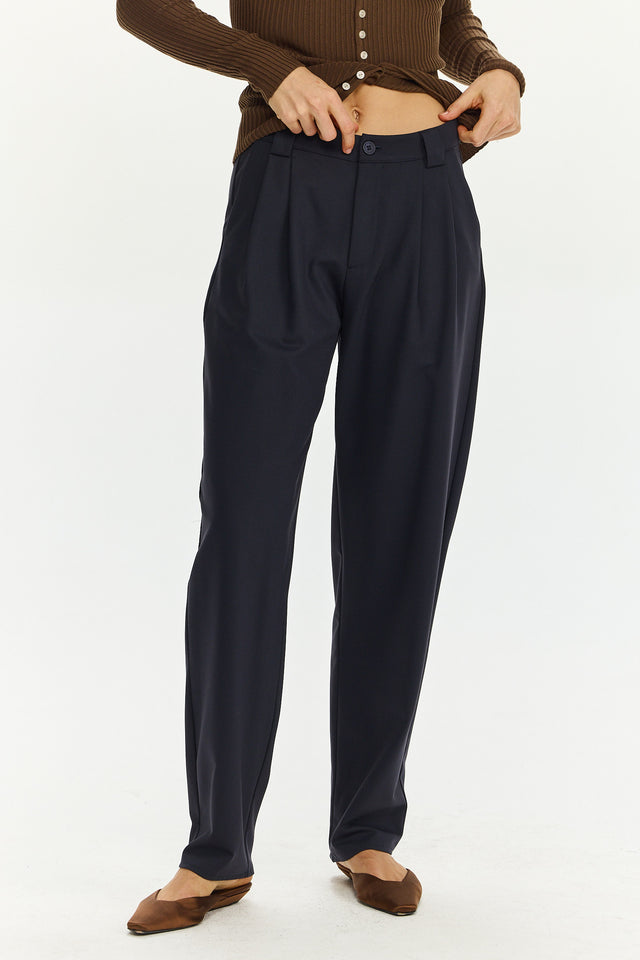 Adrienne Soft Pants Blue