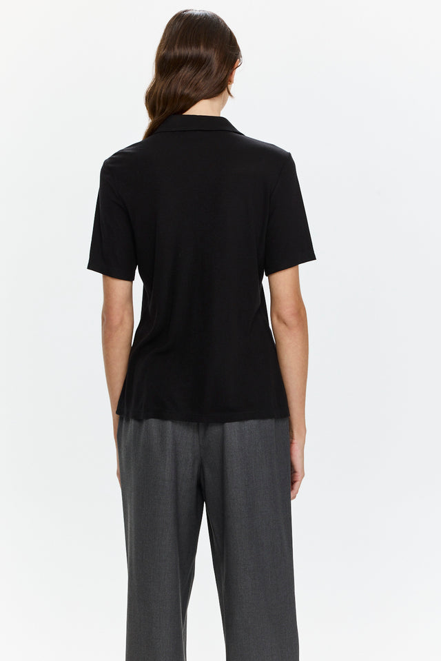 Alison Soft Blouse Black