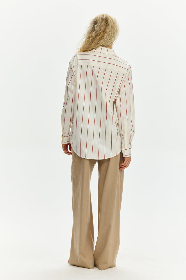 Sam Blouse Yellow Stripes