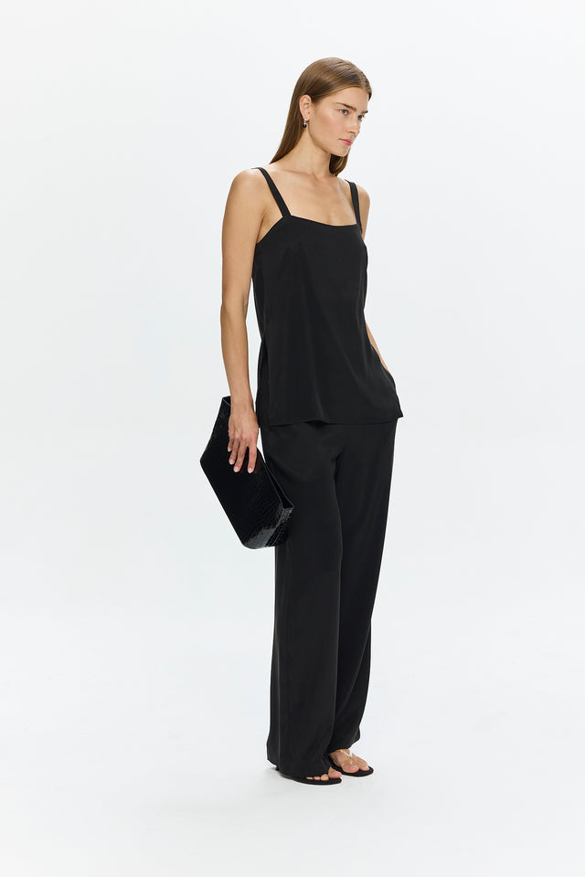 Alex Cupro Pants Black