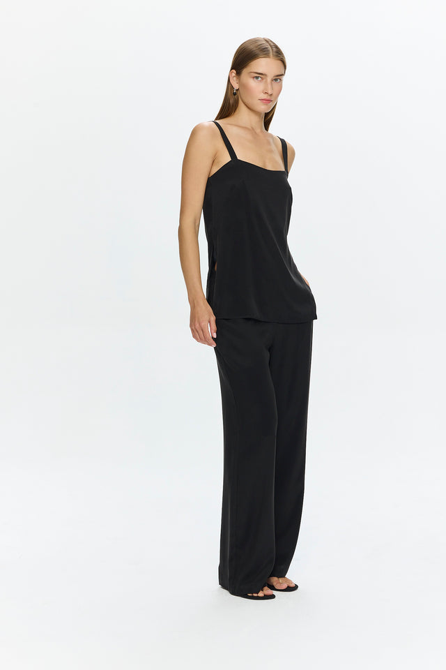 Alex Cupro Pants Black