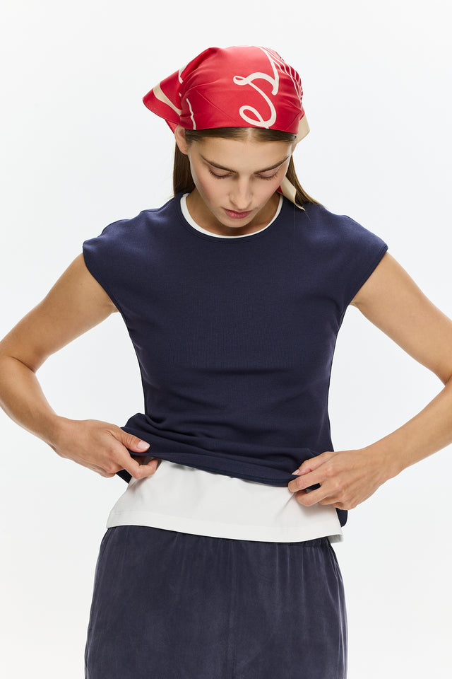 Ruby Slim T Blue