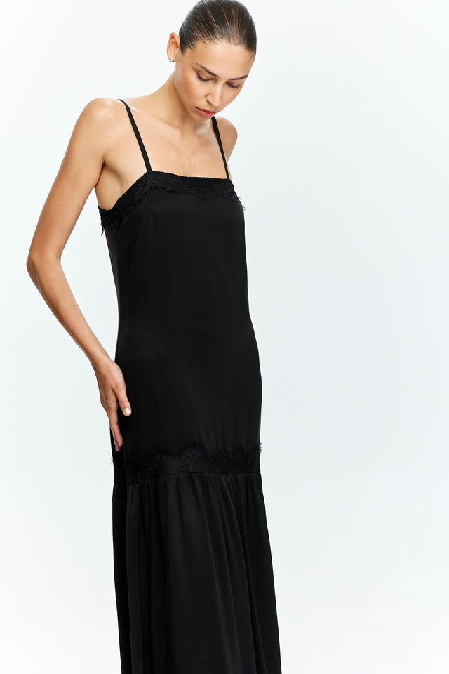 Charlie Lace Dress Black