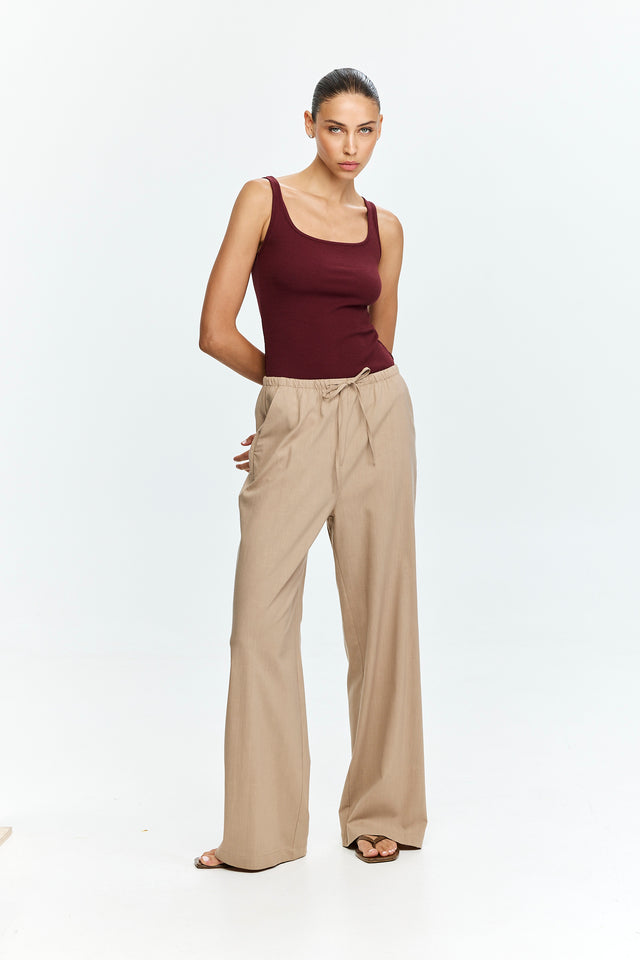 Chloe Tank Top Bordoux